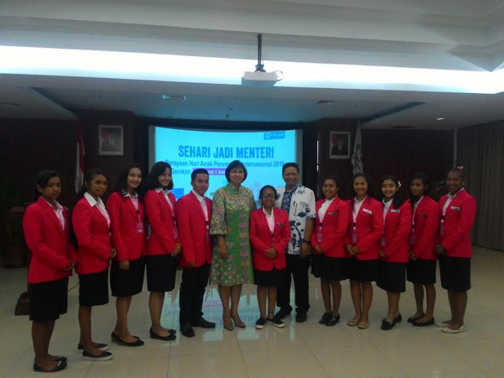 Remaja 17 Tahun Gantikan Peran Menteri Yohana