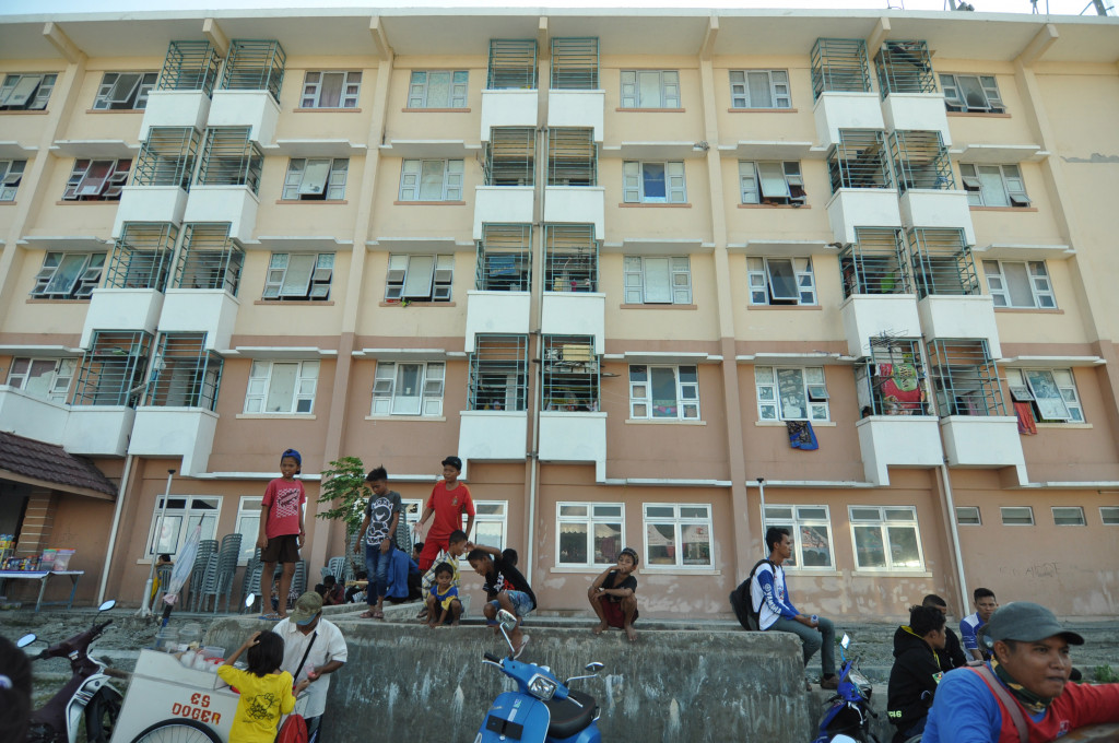 Rumah Susun. ANTARA FOTO/Mohamad Hamzah. 