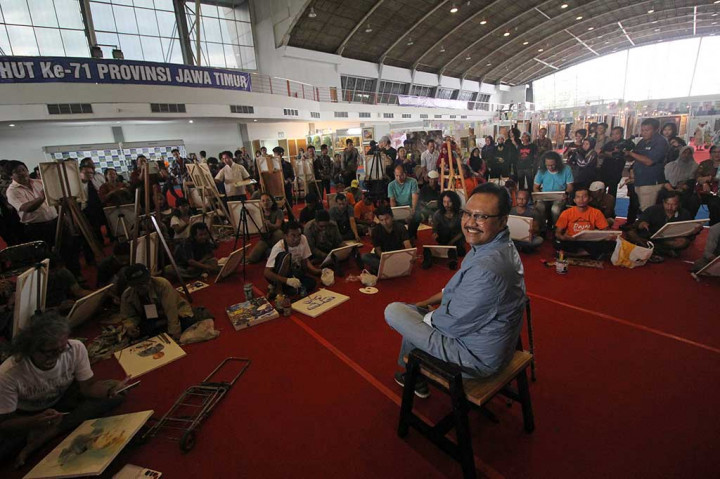 100 Seniman Melukis Gus Ipul