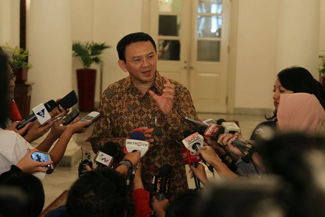 Gubernur Provinsi DKI Jakarta, Basuki Tjahaja Purnama. (Foto:MI/Arya)