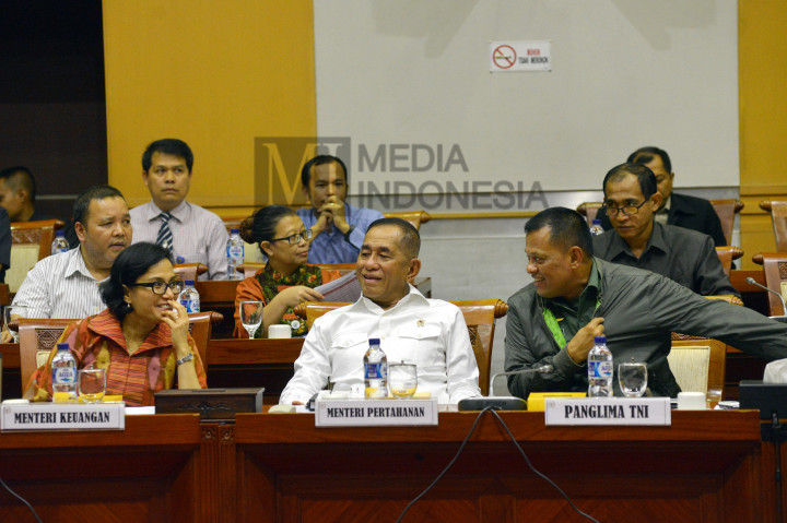 Komisi I DPR Gelar Rapat Bahas Anggaran Kemenhan