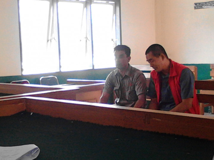 WNA Myanmar Menangis Dituntut 2,5 Tahun Penjara