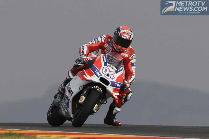 Dovizioso Buka Sesi Latihan Bebas Pertama di Urutan Terdepan