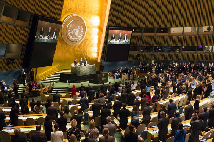 Delegasi PBB Mengheningkan Cipta untuk Raja Bhumibol