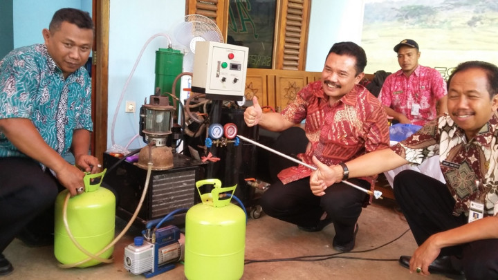 Undip Temukan Cara Memasukkan Biogas ke Tabung