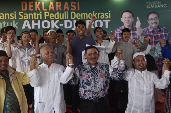 Aliansi Santri Peduli Demokrasi Dukung Ahok-Djarot