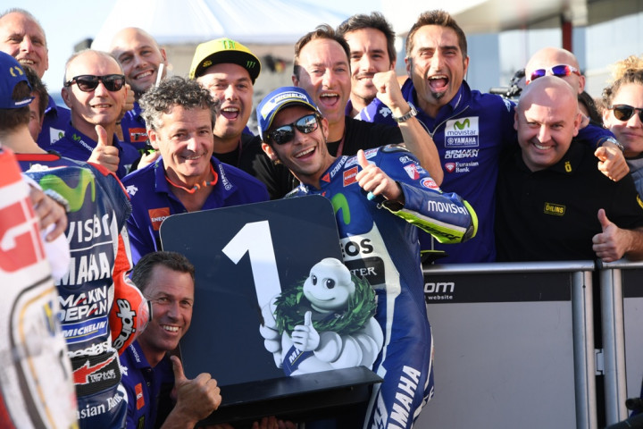Valentino Rossi Sukses Raih <i>Pole Position</i> di GP Jepang