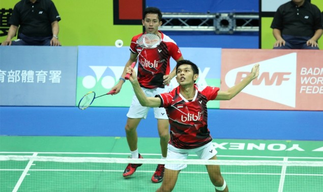 Fajar Alfian/Muhammad Rian Ardianto (Foto: PBSI)