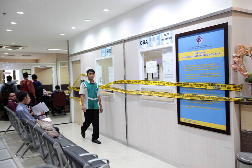 Lokasi OTT di Kemenhub/MI/Panca Syurkani