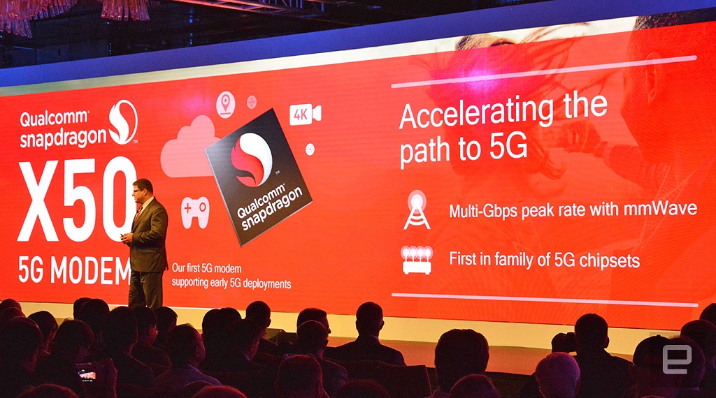 Qualcomm baru saja memperkenalkan modem X50. (Engadget)