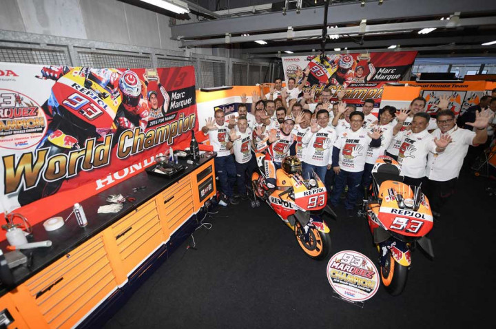 Marquez Kini Fokus Amankan Juara Dunia Tim dan Konstruktor