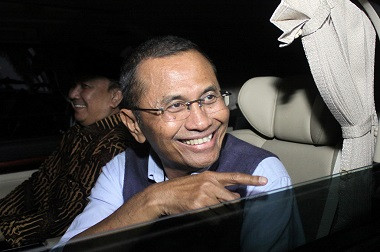 Kembali Datangi Kejati, Dahlan Iskan Tetap Bungkam
