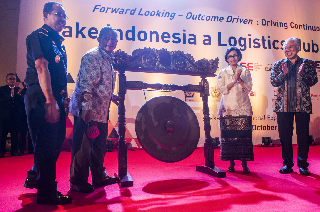 Menko Darmin Buka Pameran Logistik Internasional di JIExpo