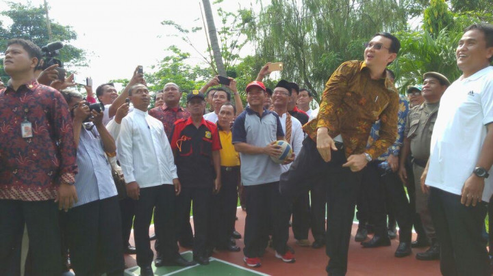 Pagi Ini, Ahok Resmikan 9 RPTRA Sekaligus