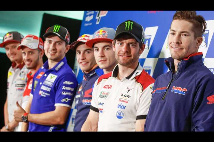 Pembalap MotoGP Waspadai Kondisi Cuaca dan Angin Kencang