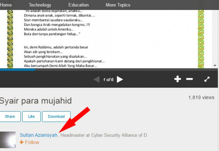 Jejak Sultan di Dunia Maya
