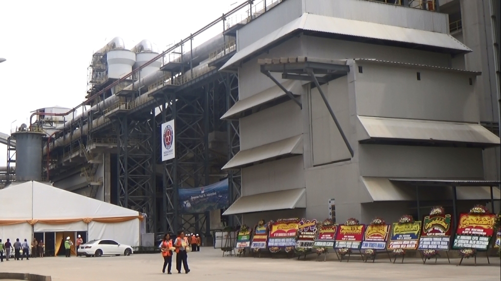 ?Plant 14, pabrik baru PT Indocement Tunggal Prakarsa di Citeureup, Kabupaten Bogor, Jawa Barat. Foto: Metrotvnews.com/Mulvi