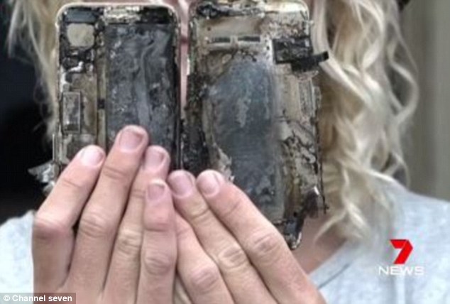 Baru Dipakai Seminggu, iPhone 7 Ini Terbakar