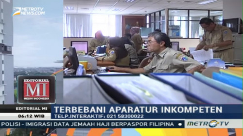 Terbebani Aparatur Inkompeten