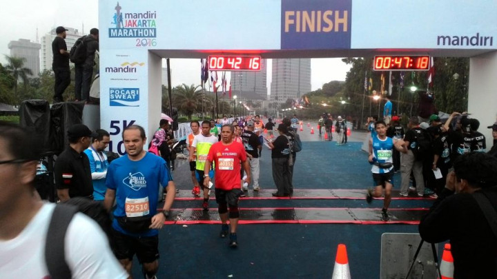 16 Ribu Peserta Ikuti Mandiri Jakarta Marathon