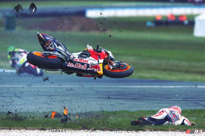 Juara Dunia MotoGP 2016 Terjungkal di MotoGP Australia