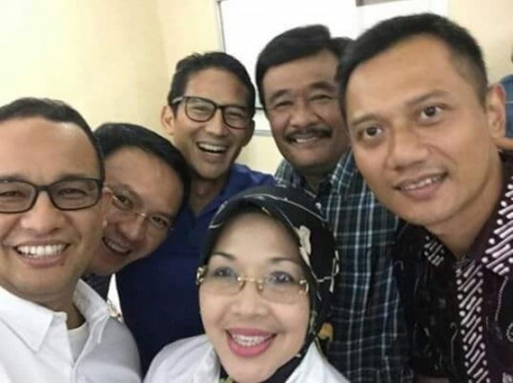 Pasangan calon gubernur dan wakil gubernur DKI Jakarta. Foto: Istimewa