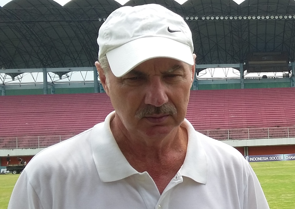 Alfred Riedl. (Foto: Mtvn/ Ahmad Mustaqim)