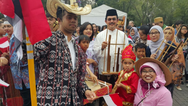 Angklung dan Tarian Indonesia Gelitik Rasa Ingin Tahu Rakyat Meksiko