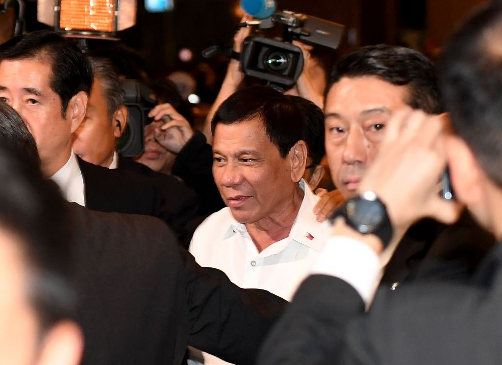 Presiden Filipina Rodrigo Duterte. (Foto: AFP/TOSHIFUMI KITAMURA).