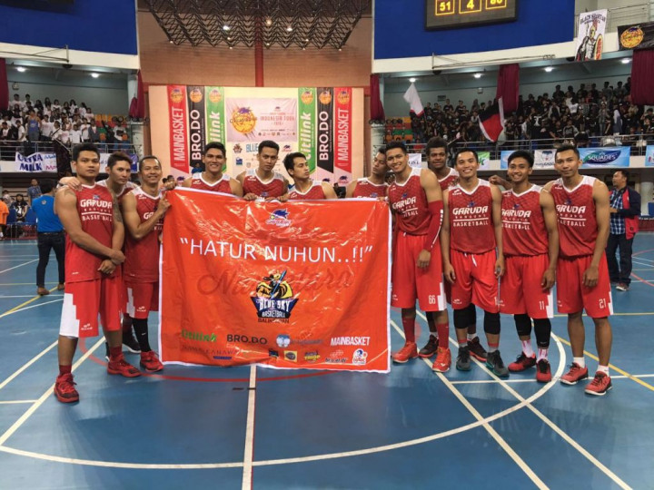 Garuda Bandung Disambut Meriah di Balikpapan