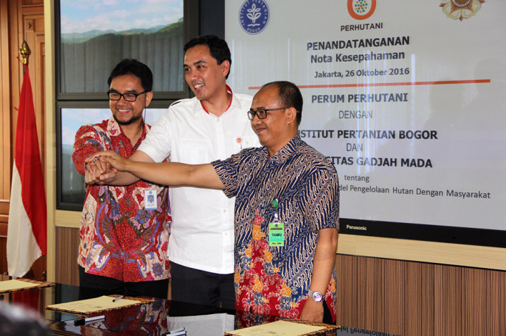 Perhutani, IPB, dan UGM Kaji Bisnis Pengelolaan Hutan