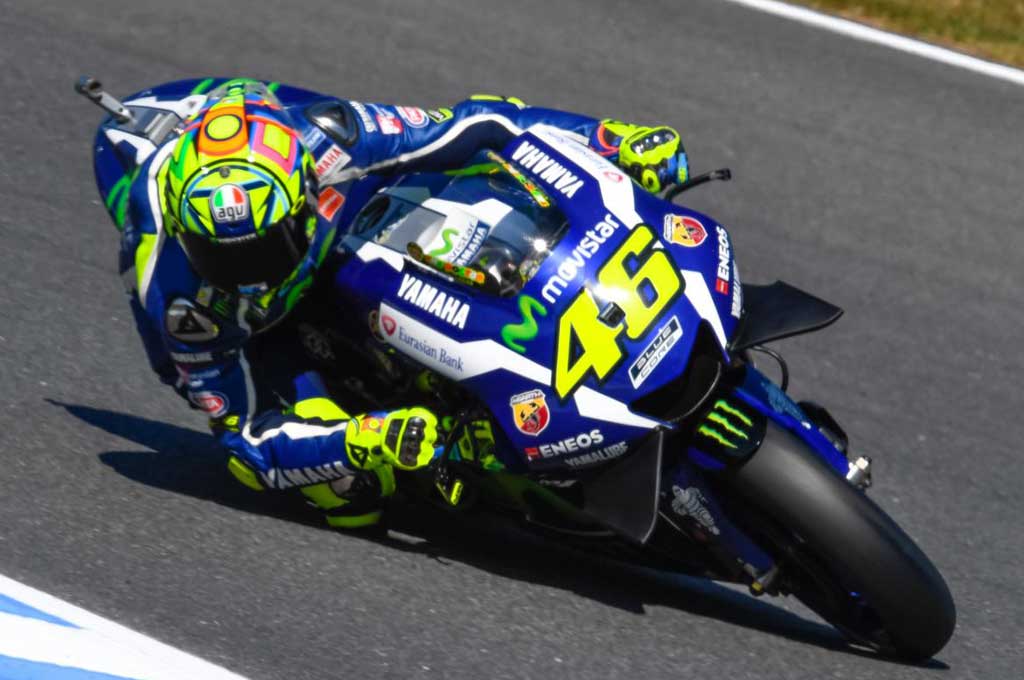 Valentino Rossi waspadai temperatur tinggi di Sepang. MotoGP