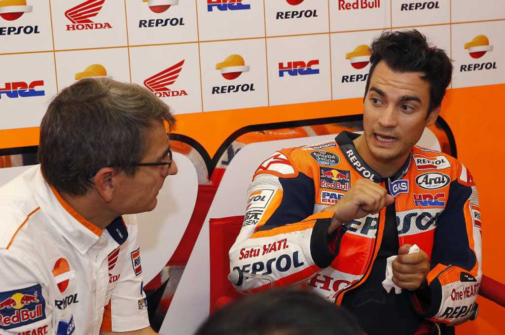 Dani Pedrosa bakal absen lagi di MotoGP Malaysia. Repsol Honda