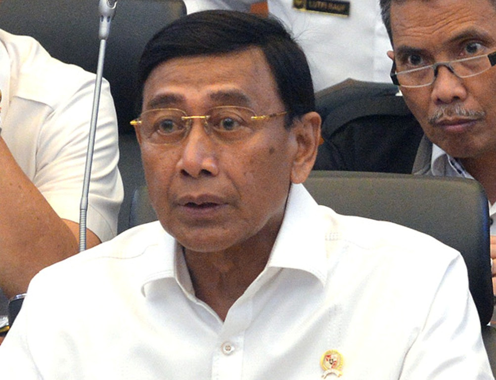 Menkopolhukam Wiranto (MI/Susanto)