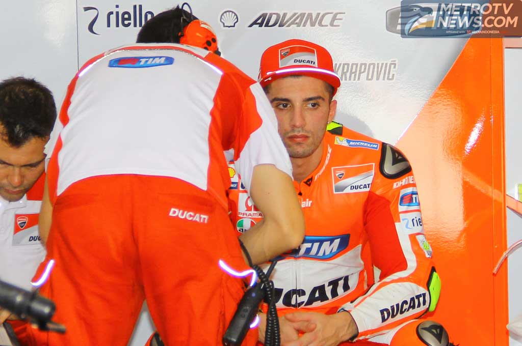 Iannon menyatakan siap balapan lagi di Sepang. MTVN/Ahmad Garuda
