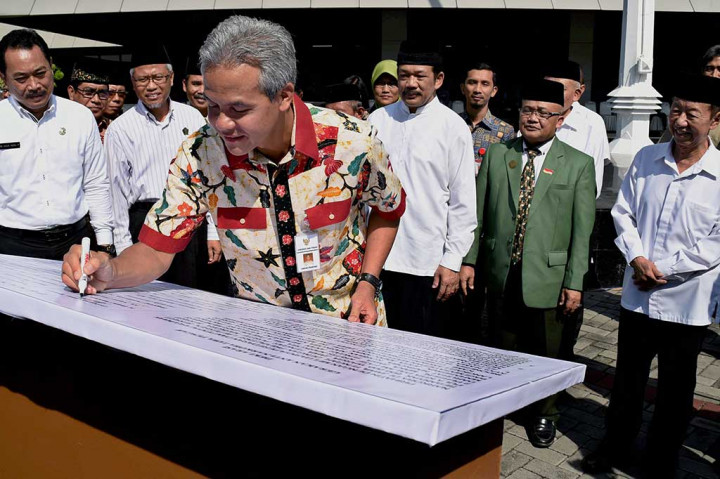 Jateng Deklarasikan Gerakan Antinarkoba