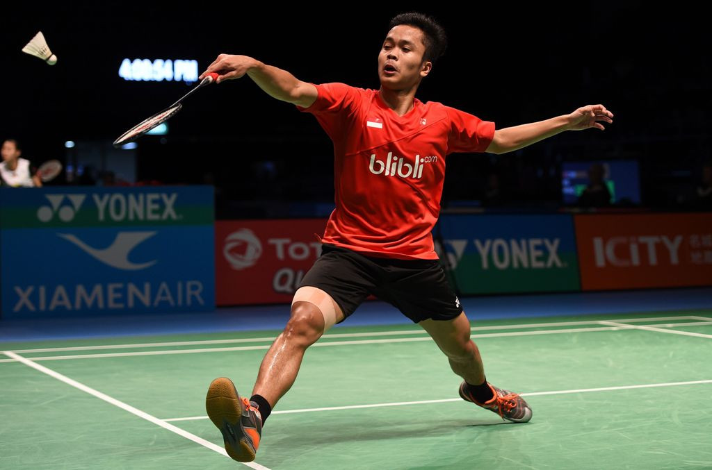 Anthony Sinisuka Ginting (AFP PHOTO / SAEED KHAN)