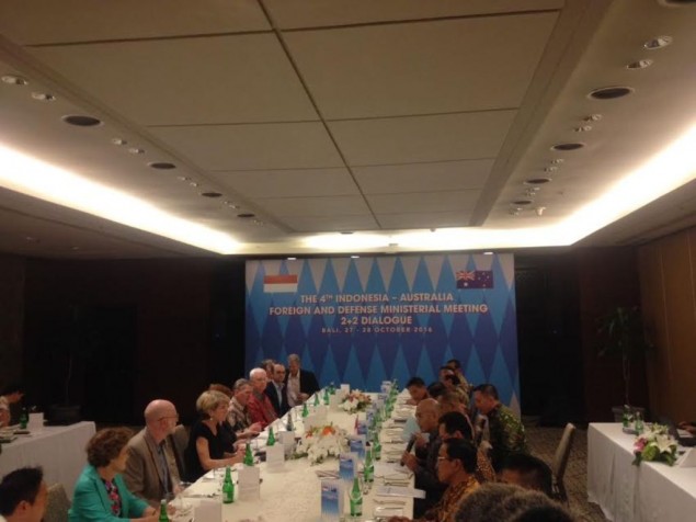 RI and Australia Discuss Three Main Issues in Two-Plus-Two Meeting