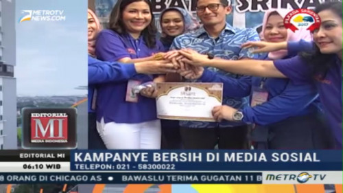 Kampanye Bersih di Media Sosial