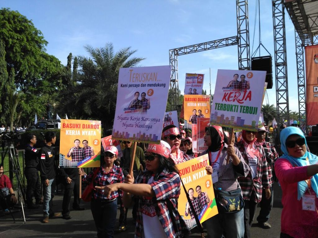 806 Polisi Disebar di Monas Amankan Deklarasi Kampanye Damai