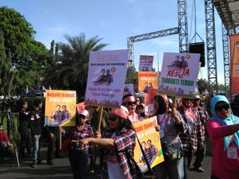 806 Polisi Disebar di Monas Amankan Deklarasi Kampanye Damai