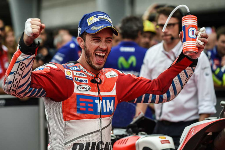 Dovizioso Star Terdepan, Rossi di Urutan Kedua