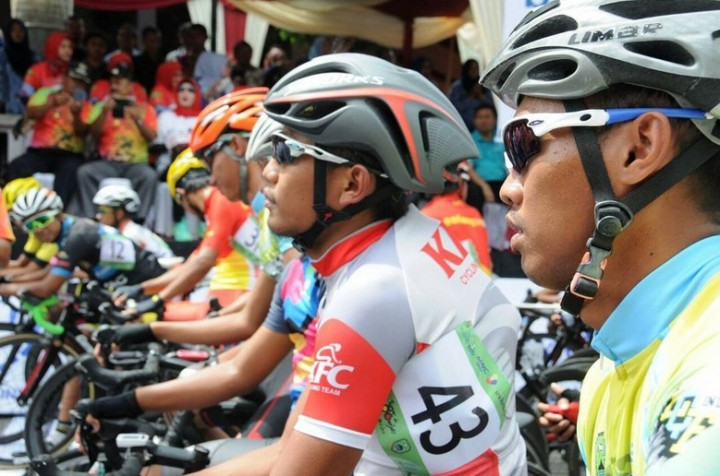 Etape I Tour de Linggarjati, Pebalap Indonesia Libas Garis Finish