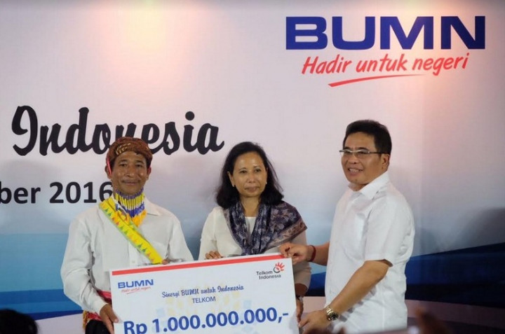 Telkom Bangun Sarana MCK dan Air Bersih di 10 Area Wisata Labuan Bajo