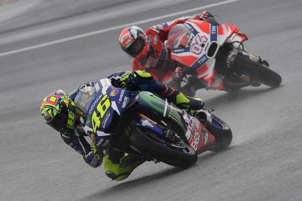 Valentino Rossi ogah ambil risiko besar di MotoGP Malaysia. Yamaha