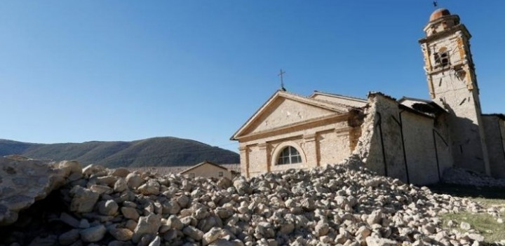 Gempa Hancurkan Basilika Gereja Berusia 600 Tahun di Italia