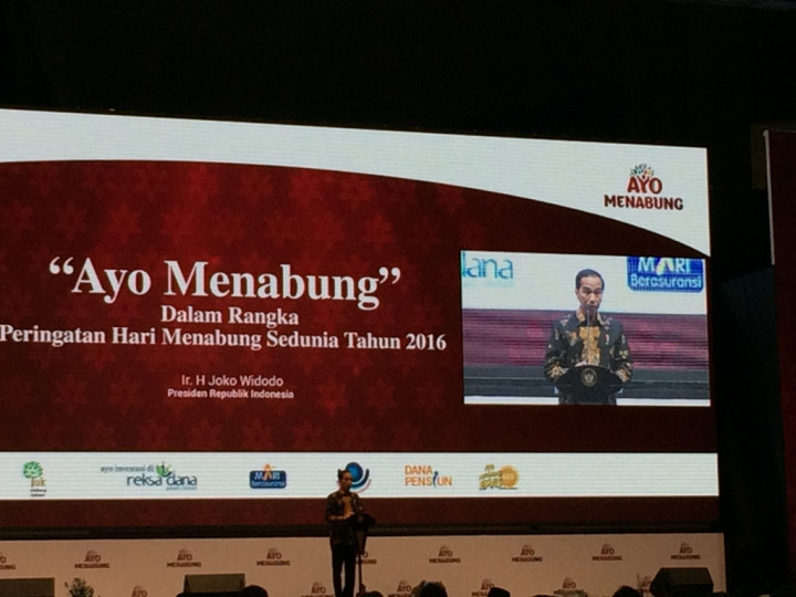 Jokowi Ingin Budaya Menabung Masyarakat Meningkat