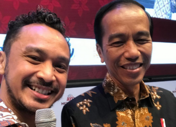 Gemar Menabung, Giring 'Nidji' Dipuji Jokowi