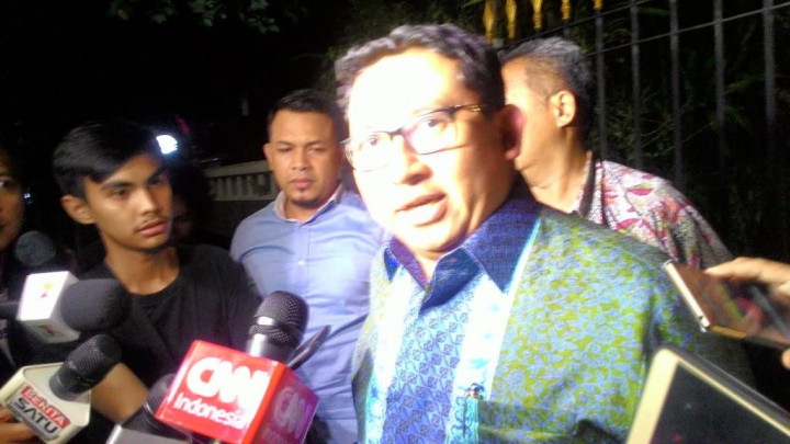 Fadli Zon Minta Jokowi Temui Ulama pada 4 November