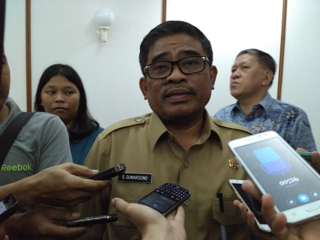  Plt Gubernur DKI Jakarta Soni Sumarsono. (Foto: MTVN/ Nur Azizah)